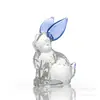 Enfeites de Coelho de Cristal Fofos, Artesanato, Decorações para Desktop e Casa, Presentes para Amigos, Fornecimento Transfronteiriço da Amazon