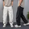 Pantalones de Exterior para Hombre 2026 Verano Estilo Delgado Gama Alta Fresco High Street Americano Rectos Casuales Versátiles para Adolescentes