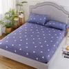 Sábanas Ajustadas Cepilladas, Colcha a Prueba de Polvo Extraíble y Lavable, Faldón de Cama, Cubre Colchón Antideslizante, Sábanas de Cama Completamente Rodeadas para Estudiantes, Liquidación a Precio Especial