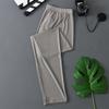 Pantalones Térmicos de Seda de Hielo para Hombre, Estilo Delgado de Costilla, Pantalones de Capa Base Amigables con la Piel, Pantalones Cálidos para Hombre, Seda de Hielo Ultra Delgada al por Mayor