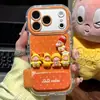 Capinha de Celular de Boneca Fofa Adequada para iPhone 17 Pro Max, Capinha de Celular com Suporte Apple 16/15/14
