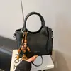 2026 Novo Estilo Fashionável e Simples Bolsa de Mão Personalizada Grande Capacidade Bolsa Transversal Casual Bolsa de Ombro Único Estilo Balde