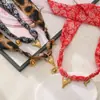Collar Choker Bandana de Vaquero Occidental Colgante de Cráneo de Toro Vintage Botín Joyería para Cuello Bufanda para Mujeres