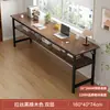 Mesa Retangular Longa para Estudantes, Adequada para Uso Doméstico no Quarto, para Estudar e Escrever, Apartamento Alugado, Mesa de Computador Estreita Contra a Parede