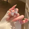 Pendientes de Colgante de Perla Gota de Agua de Circonita Francesa para Mujer, Pendientes de Botón de Lujo Ligero de Gama Alta, Nuevo Estilo 2026, Accesorios de Pendientes Super Hermosos