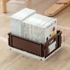 Caja de Libros Plegable Multicapa debajo de la Mesa Estante de Almacenamiento para Snacks Carrito de Almacenamiento con Ruedas de Pie para Dormitorio Estudiantil