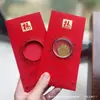Oro Puro 999 Princesa, ¡Por Favor Hazte Rica! Nuevo Estilo Sobre Rojo Pegatina para Teléfono Regalo para Reunión Anual de la Empresa Contrato