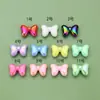 Acrílico Color Sólido Colorido Moño Cuentas Sueltas DIY Hecho a Mano Collar Pulsera Pasador Joyería Corbata de Moño Material de Cuentas