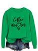 Suéter nuevo para mujer en stock, venta al por mayor, tendencia de moda, clima de café, comercio exterior transfronterizo de Amazon
