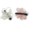 Grampo de Cabelo Flor de Rede Grampo de Cabelo Feminino Acessórios de Início de Primavera Acessórios de Cabelo Presilha Sentido Avançado Acessórios de Cabeça Presilha Bico de Pato Lote Yiwu