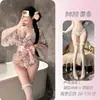 Lencería de Seducción Nocturna Set de Kimono Japonés Tentación para Busto Pequeño Ropa de Dormir Uniformes Apasionados 9630