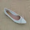 Nuevos Zapatos Planos con Lazo de Comercio Exterior para Primavera y Otoño Zapatos Elegantes Bajos de Una Sola Pieza Zapatos de Ballet Franceses de Punta Fina con Suela Suave y Suelas Gruesas