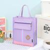 Bolsa de Tote para Niños Extra grande Engrosada Bolsa para Libros Bolsa de Arte para Estudiantes de Primaria Bolsa de Estudio de Gran Capacidad para Estudiantes de Secundaria