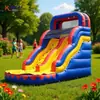Tobogán inflable para parque de atracciones, castillo inflable para escalada en roca, castillo travieso, tobogán de jungla, venta al por mayor