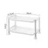 Estantería de piso para almacenamiento al por mayor para botellas de especias de cocina, organizador de encimera y escritorio, estantería de almacenamiento para baño, dormitorio de estudiante