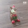 Adornos de Navidad, Pequeños Regalos Atmosféricos, Decoraciones para Escritorio de Oficina, Árbol de Navidad, Regalos de Papá Noel y Renos