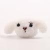 Bonito dos desenhos animados teddy dog boneca de pelúcia filhote de cachorro broche acessórios para o cabelo sapatos meias saco boneca decorações