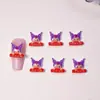 Día de Año Nuevo Estilo Japonés Dibujos Animados Arte de Uñas Joyería Resina Sanrio Accesorios para Uñas DIY Accesorios para Pendientes Jingle Cat