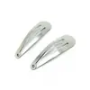 Grampo de Cabelo Espesso de Guangdong Aço Inoxidável 304 Presilha Bico de Pato Acessórios Impermeável Gota d'Água Oval Presilha Bb Grampo de Cabelo DIY