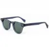 Moda Transfronteriza Gafas de Sol Redondas Personalizadas de Acetato Europeas y Americanas Gafas de Sol Polarizadas de Alta Gama Gafas de Sol de Moda para Hombre