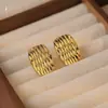 Brincos Quadrados com Padrão de Losango da Moda, Estilo de Luxo Leve, Brincos Personalizados, Brincos Elegantes de Design de Nicho para Mulheres