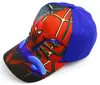 F791 Gorra de Béisbol Nueva Primavera y Otoño Sombrero de Dibujos Animados para Niños Gorra Moderna de Spider-Man Visera Sombrero de Comercio Exterior Europeo y Americano Venta al por Mayor
