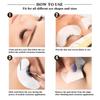Parches para Ojos de Extensión de Pestañas al por Mayor, Parches Aislantes para Pestañas Postizas, Parches para Ojos con Gel Aislante para Pestañas Superiores e Inferiores de Belleza