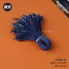 Etiquetas Colgantes de Colores Cortas en Stock, Cordón de Poliéster de 12.5 cm, Cuerda para Etiqueta de Paraguas Universal con Cabeza de Bala al por Mayor
