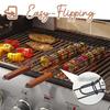 Churrasqueira Mesh Clip Aço Inoxidável Criptografado Carne e Vegetais Splint Round Grill Outdoor Household BBQ Barbecue Utensílios