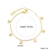 Pulseras Populares Europeas y Americanas, Lindos y Dulces Colgantes de Mariposa y Libélula con Pulseras de Diamante Blanco, Venta Directa de Fabricantes de Joyería de Acero Inoxidable
