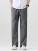 Roupas Masculinas Fengshe / Calças Casuais Retas da Moda para Homens Nova Chegada da Primavera Americanas Largas Respiráveis Calças Cargo Esportivas