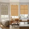 Persianas enrollables de bambú suben y bajan parasol exterior protección solar Balcón sala de té B&B mampara cortina de bambú estilo chino parasol a medida
