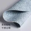 Prato de Mesa com Padrão de Escama de Peixe PVC Redondo Estilo Nórdico Ocidental de Alta Qualidade para Mesa de Jantar Chinesa Isolante de Calor Simples