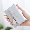 Pruiti Nuevo Llegado Bolsa Mini Pequeña para Tarjetas de Organizador para Mujer Simple Ultra-delgada Billetera para Monedas Bolso Todo en Uno Bolsa para Tarjetas