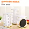 Estante Giratorio para Especias con Borde Dorado Acero Inoxidable Estante de Especias para Cocina Multicapa Estante para Pimienta y Especias Estante de Encimera