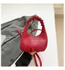 Bolso de Mano Plisado de Moda Bolso de Mujer 2025 Nuevo Diseño de Nicho Bolso Cruzado Estilo Primavera y Verano Estilo Normcore Bolso de Hombro
