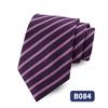 Gravata Masculina Poliéster Seda Jacquard Listrada Casual de Negócios Trabalho Profissional Fábrica de Origem Atacado em Estoque