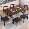 Conjunto de mesa e cadeiras de jantar nórdico para casa, econômico, tipo para apartamento pequeno, mesa de jantar para 4 pessoas 6 pessoas, mesa para catering comercial, para imóveis de aluguel