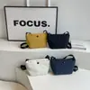 Bolso Cruzado Casual de Nylon Nuevo Bolso de Hombro Simple Versátil Ligero para Salir Bolso Tipo Dumpling Bolso de Hombro para Estudiantes