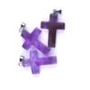 Exclusivo Transfronterizo Colgante de Cruz de Piedra Natural Colgante de Corazón Collar Colgante de Amor Accesorios AliExpress Venta Caliente