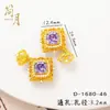 Accesorios DIY Chapados en Oro Antiguo que Conservan el Color Colgante de Corazón de Noche de Verano Colgante de Estrella de Mar Incrustado con Diamantes Cadena para Clavícula Colgante