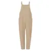 2020 Amazon wish Pantalones Casuales de Color Sólido con Correa para Mujer Pantalones 9626#
