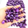 10x15mm Transfronterizo Acrílico Imitación Jade Dos Tonos Degradado Nube Cuentas Espaciadoras Cadena de Pulsera Accesorios de Joyería