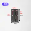 Colección de Bisagras de Acero Inoxidable de 4 Pulgadas Ferretería para Muebles Accesorios para Puertas y Ventanas Bisagra de Cabeza Plana Fábrica de Puertas y Ventanas Venta al por Mayor