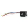 Adequado para Toyota Corolla Camry rav4 Prado DRL farol de neblina radar botão de interruptor LED de energia modificado