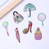 Ins desenhos animados moda adesivos de pano bonito autoadesivo bordado adesivos de roupa telefone caso padrão diy bordado adesivos