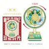 Imán de Nevera Metálico Xinzhou Atracciones Turísticas de Shanxi Cultural y Creativo Marea Nacional Souvenirs Turísticos Imanes de Nevera de Aleación Venta al por Mayor