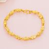 Pulsera Pixiu de Moda Chapada en Oro Vietnamita para Hombres y Mujeres, Cobre Puro Chapado en Oro 999 Joyería de Linterna Directo del Fabricante