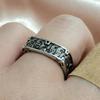 Anillo de Anillo Fangyuan Retro Personalidad Masculina Agresiva Street Photoclap Anillo Moda Abierto Hecho a Mano Anillo Joyería Spot Mayoreo