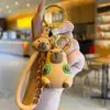 Llavero de Capibara Colgante para Coche Regalo Dibujo Animado Accesorio Pequeño Decoración de Capibara Encanto Creativo Lindo para Bolsa Regalo